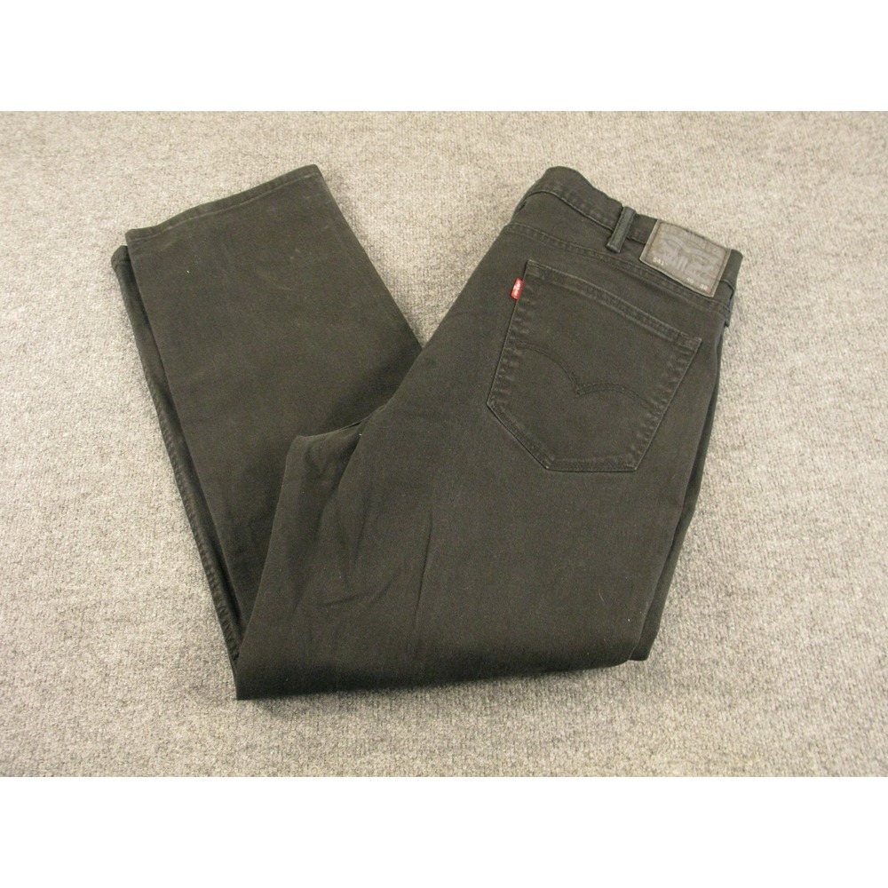 Levis‎ 541 Athletic Taper Jeans Mens 40x32 Black Denim Pants 18181-0058